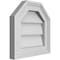 Ekena Millwork Octagonal Top Surface Mount PVC Gable Vent w/ 2"W x 1-1/2"P Brickmould Frame, 12"W x 12"H GVPOT12X1202SN - alternate 3